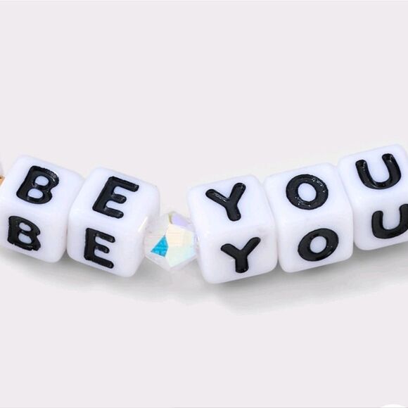 Little Words Project "Be You" Beaded Bracelet - Picture 5 of 8